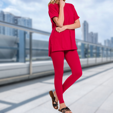 Load image into Gallery viewer, Red Legging Set
