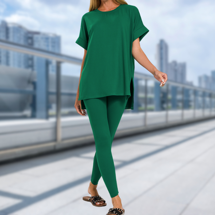 Dark Green Lounge Set-Reg