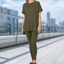Load image into Gallery viewer, Olive Legging Set
