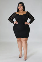 Load image into Gallery viewer, Rhapsody Black Dress
