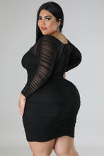 Load image into Gallery viewer, Rhapsody Black Dress
