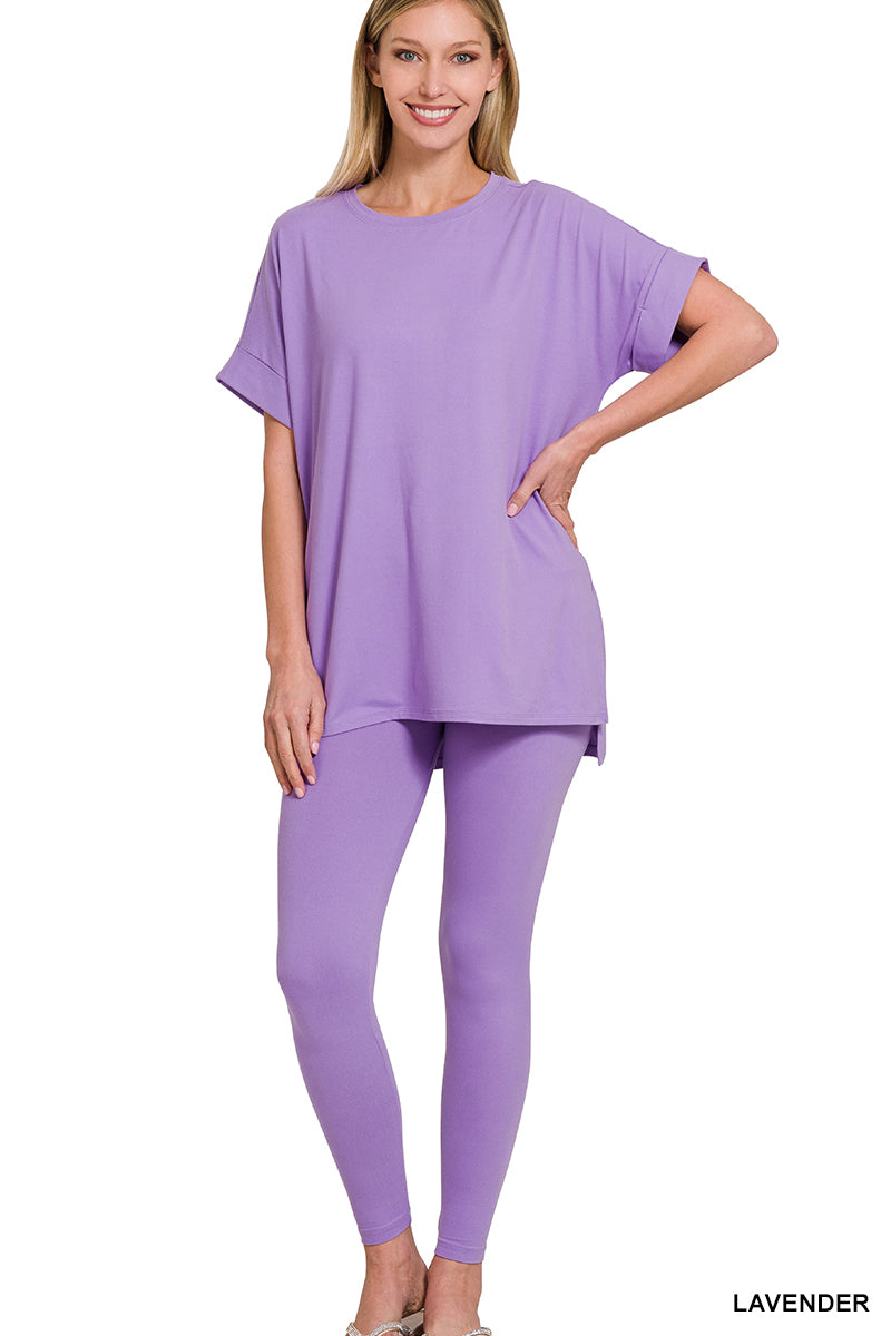 Lavender Lounge Set-Reg & Plus Size