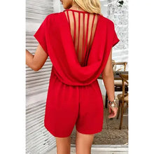 Load image into Gallery viewer, Ruby Red Romper
