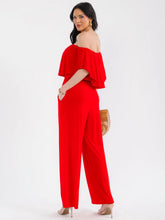 Load image into Gallery viewer, Scarlet Night Red Jumpsuit
