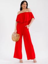 Load image into Gallery viewer, Scarlet Night Red Jumpsuit
