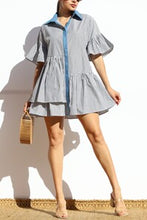 Load image into Gallery viewer, Poppy Striped Ultra Mini Dress
