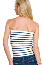 Load image into Gallery viewer, Beach Breeze Striped Tube Top
